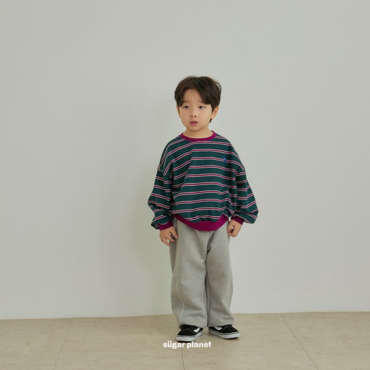 Sugar Planet - Korean Children Fashion - #todddlerfashion - Side Stitch Jogger Pants - 5