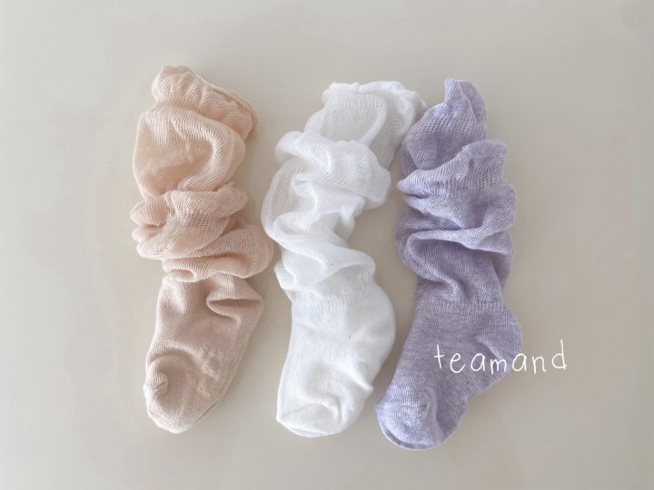 Teamand - Korean Children Fashion - #Kfashion4kids - Mully Loose Socks - 5