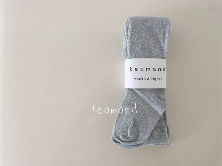 Teamand - Korean Children Fashion - #kidzfashiontrend - Sparkly Pearl Tights - 4
