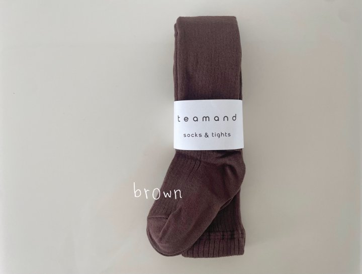 Teamand - Korean Children Fashion - #Kfashion4kids - Ribbed Tights - 10