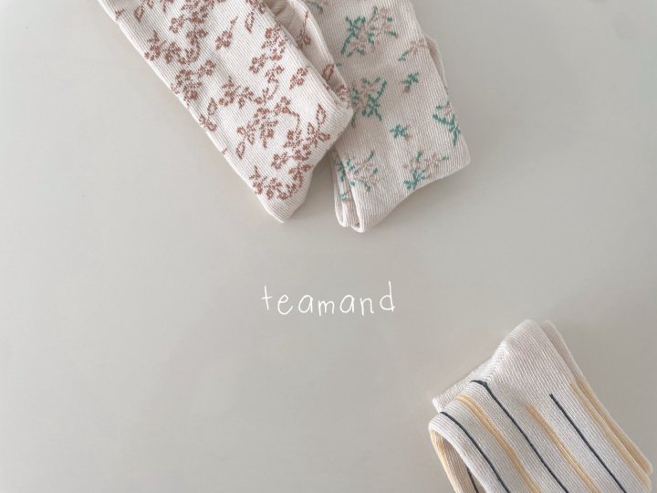 Teamand - Korean Children Fashion - #childofig - Garden Knee Socks - 2