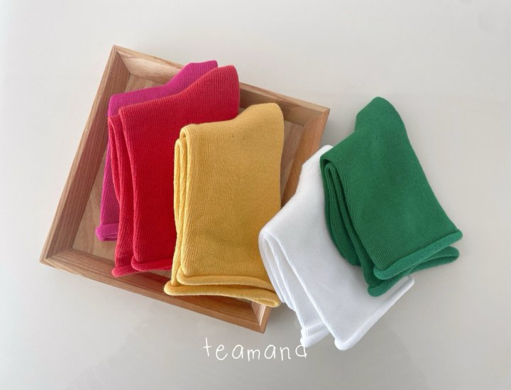 Teamand - Korean Children Fashion - #childofig - Bomdol Sock Set - 5