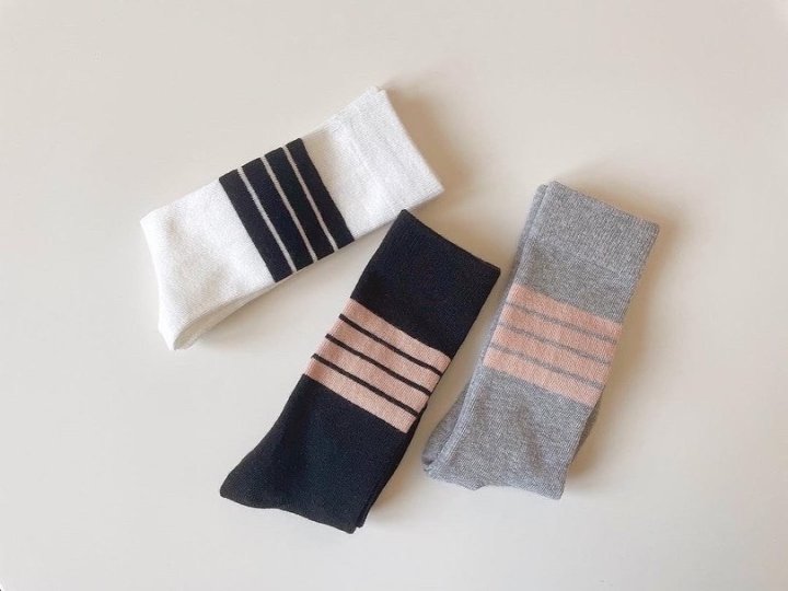 Teamand - Korean Children Fashion - #childofig - Half Knee Socks - 6