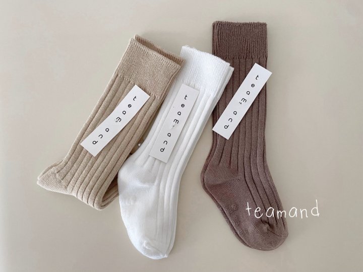Teamand - Korean Children Fashion - #childrensboutique - Basic Knee Socks Set