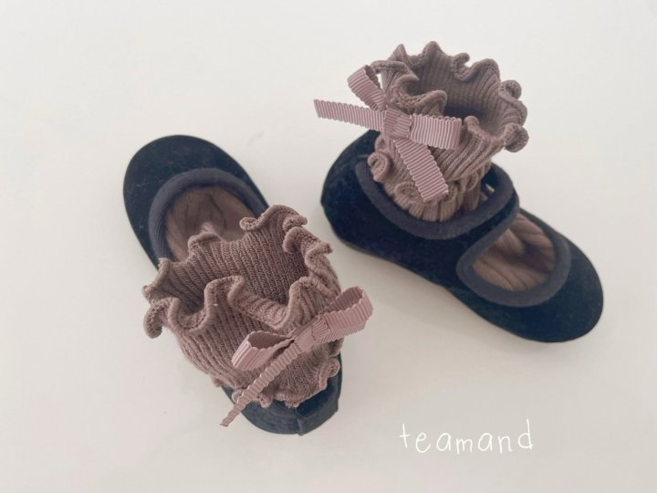 Teamand - Korean Children Fashion - #childrensboutique - Two-line Ribbon Set (butter+brown) - 3