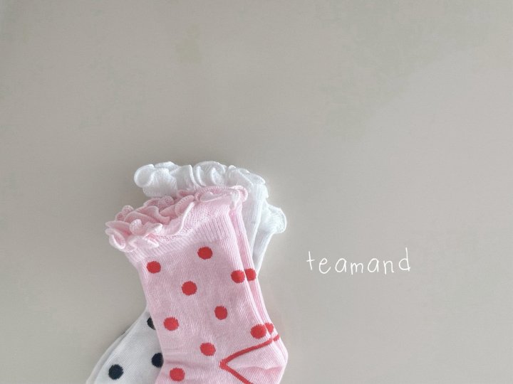 Teamand - Korean Children Fashion - #childrensboutique - Polka Dot Set