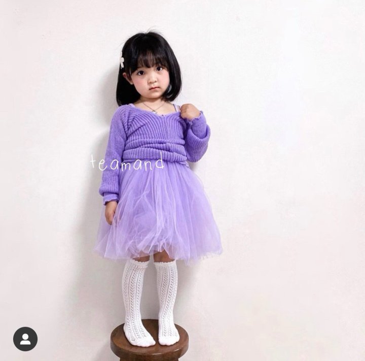 Teamand - Korean Children Fashion - #childrensboutique - Knitting Knee Socks - 8