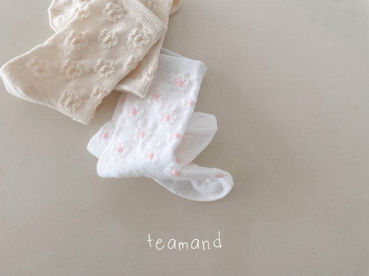 Teamand - Korean Children Fashion - #childofig - Punching Daisy Set (with Mom) - 4