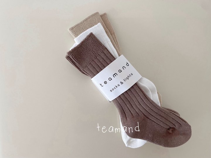 Teamand - Korean Children Fashion - #designkidswear - Basic Knee Socks Set - 2