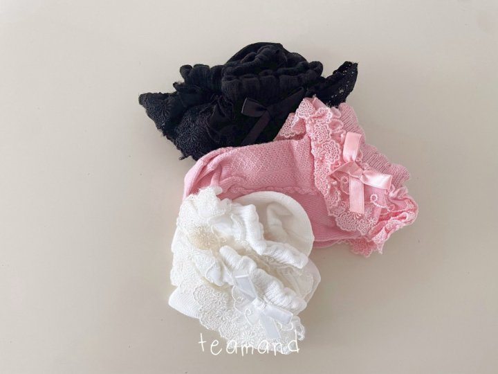 Teamand - Korean Children Fashion - #designkidswear - Double Lace Socks - 5