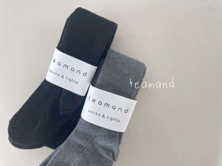 Teamand - Korean Children Fashion - #childrensboutique - Ribbed Tights - 4