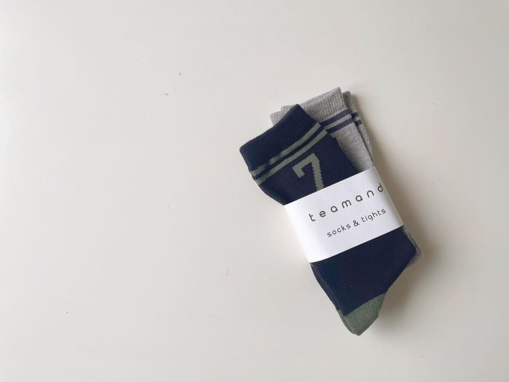Teamand - Korean Children Fashion - #designkidswear - Number Knee Socks Set 1 - 4