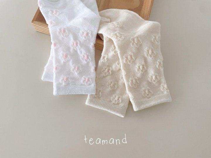Teamand - Korean Children Fashion - #discoveringself - Punching Daisy Set (with Mom) - 6