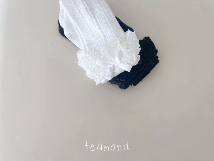 Teamand - Korean Children Fashion - #fashionkids - Double Lace Knee Socks - 2