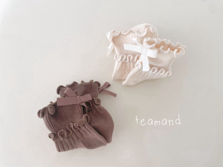 Teamand - Korean Children Fashion - #fashionkids - Two-line Ribbon Set (butter+brown) - 6