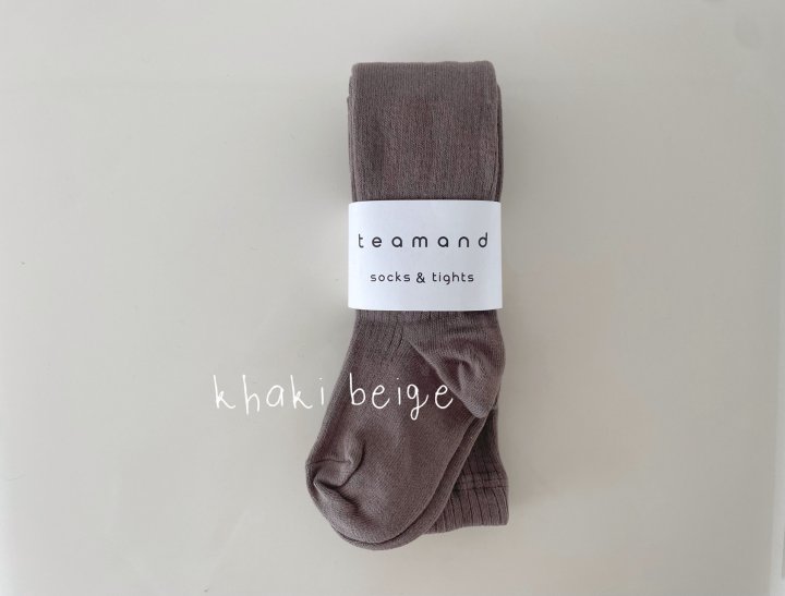 Teamand - Korean Children Fashion - #fashionkids - Ribbed Tights - 6