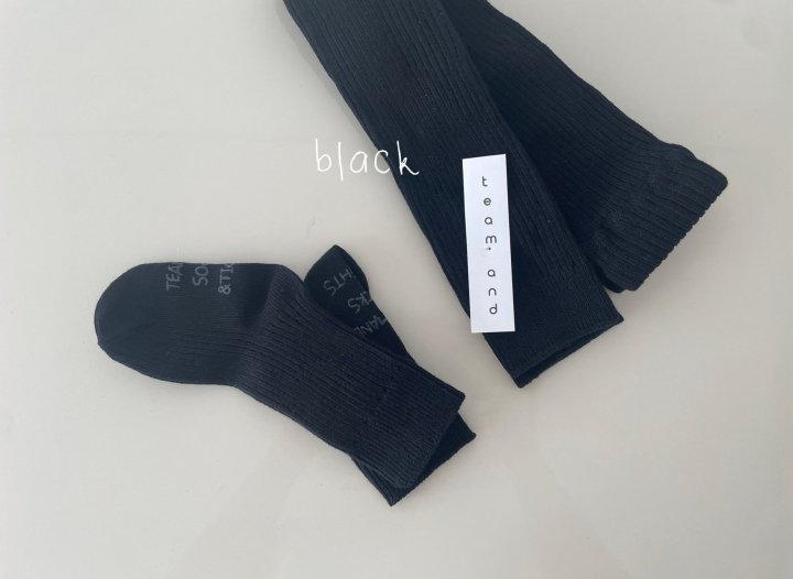 Teamand - Korean Children Fashion - #kidsshorts - Cookie Leggings Socks Set - 5