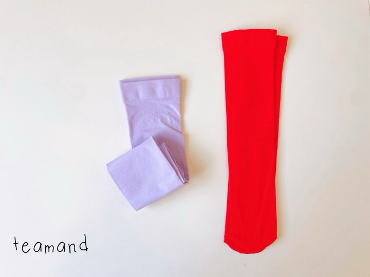 Teamand - Korean Children Fashion - #kidsshorts - High Elasticity Knee Socks - 2