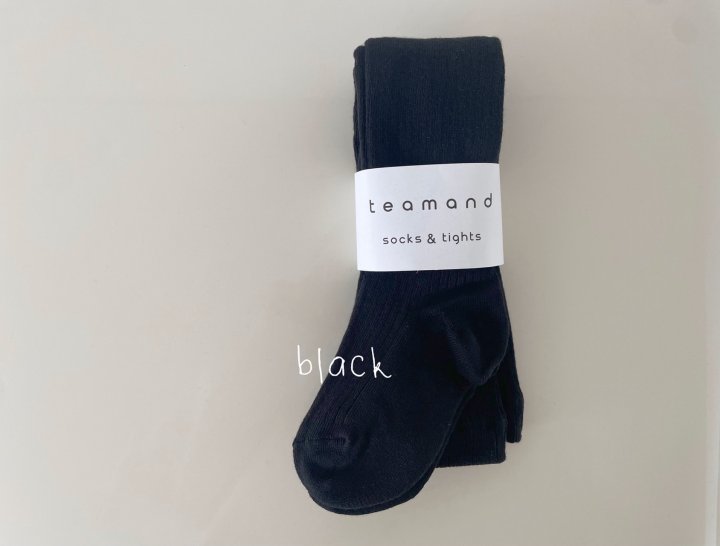 Teamand - Korean Children Fashion - #kidsshorts - Ribbed Tights - 7
