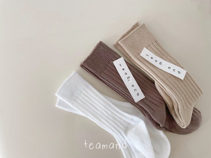 Teamand - Korean Children Fashion - #kidsstore - Basic Knee Socks Set - 6