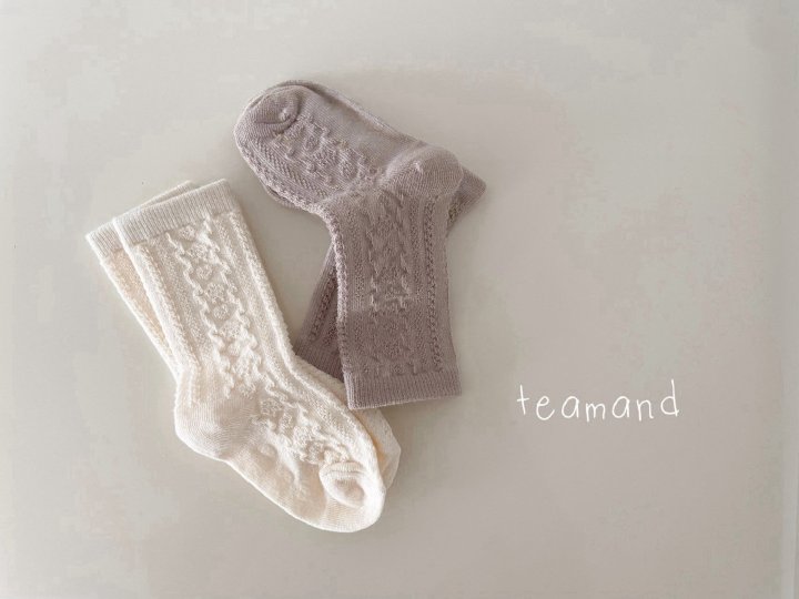 Teamand - Korean Children Fashion - #kidzfashiontrend - Grandma Lace Set (with Mom) - 5