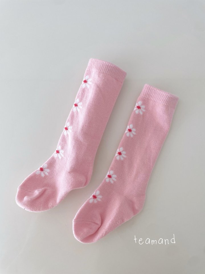 Teamand - Korean Children Fashion - #kidzfashiontrend - Alice Knee Socks Set - 9