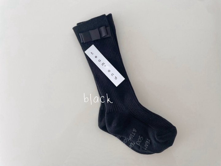 Teamand - Korean Children Fashion - #Kfashion4kids - Ribbon Ribbed Socks - 4