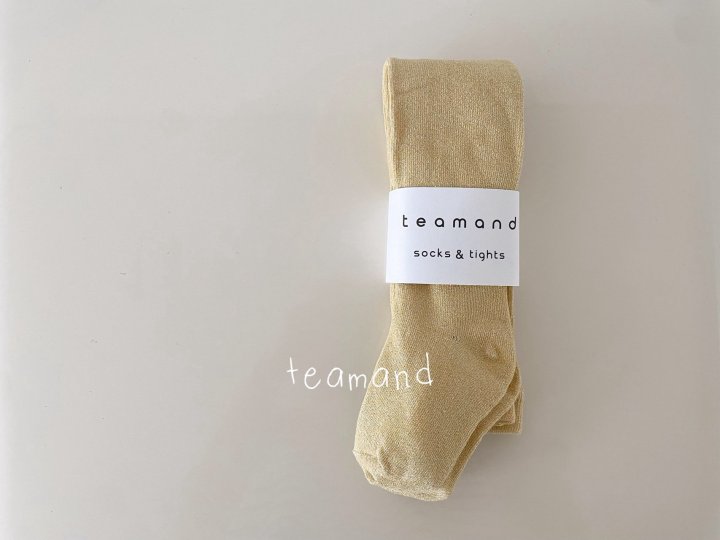 Teamand - Korean Children Fashion - #littlefashionista - Sparkly Pearl Tights - 5