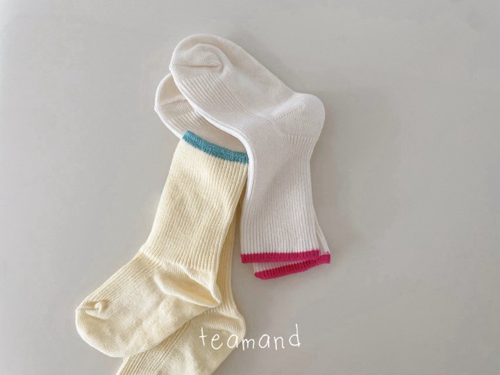 Teamand - Korean Children Fashion - #littlefashionista - Lemon Cake Set - 3