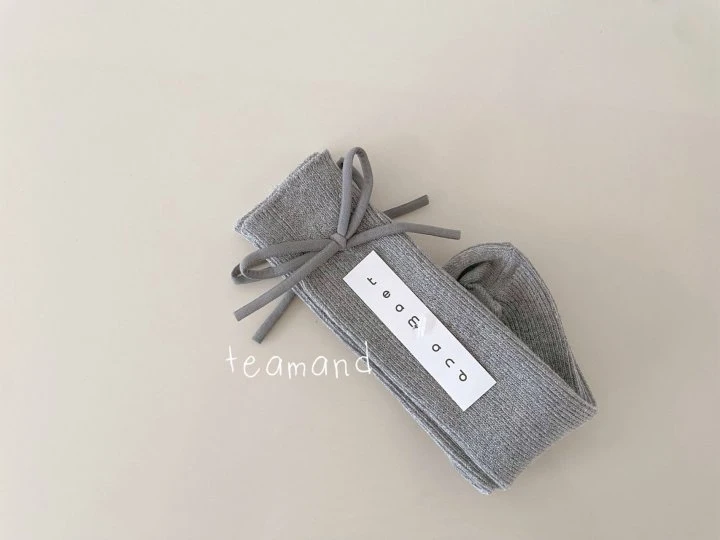 Teamand - Korean Children Fashion - #magicofchildhood - Bongbong Ribbon Knee Socks - 9