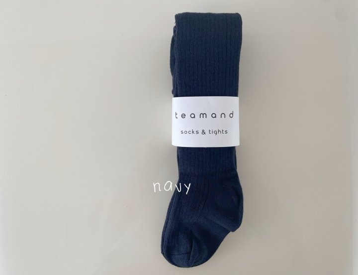 Teamand - Korean Children Fashion - #magicofchildhood - Ribbed Tights - 12