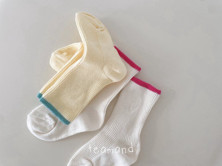 Teamand - Korean Children Fashion - #littlefashionista - Lemon Cake Set - 4