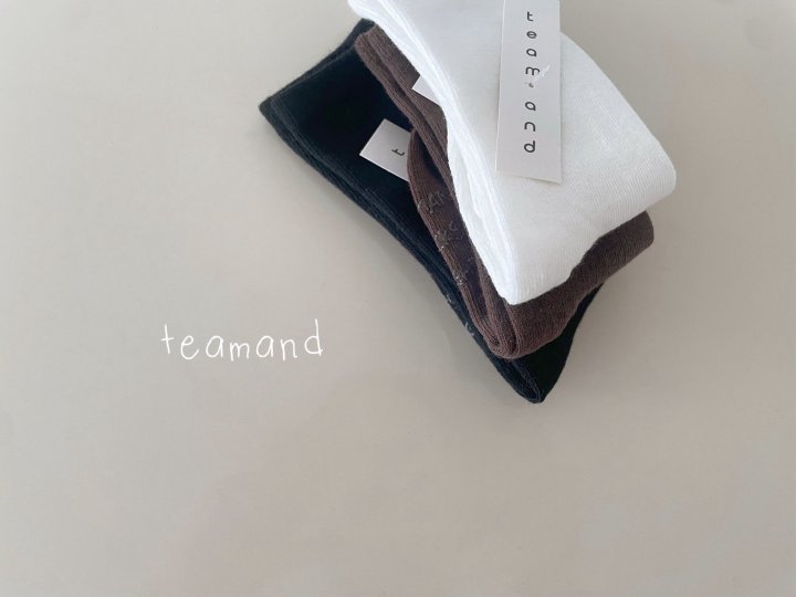 Teamand - Korean Children Fashion - #minifashionista - Plain Socks set - 2