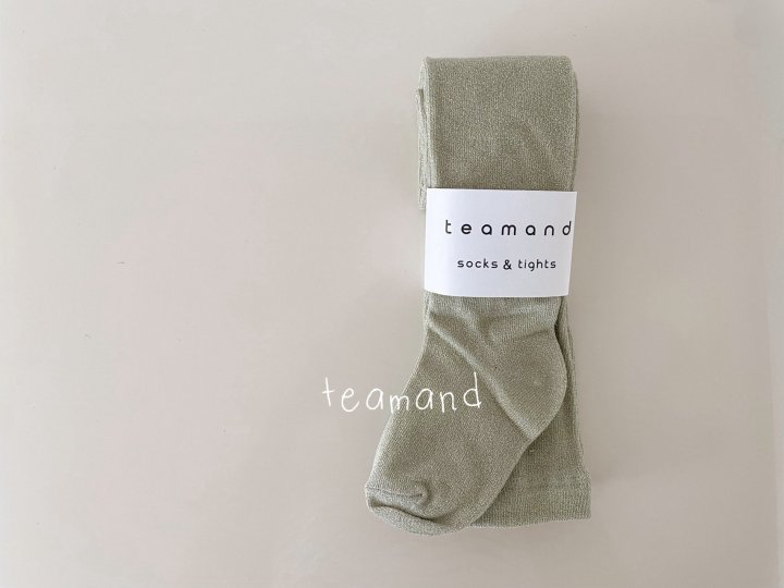 Teamand - Korean Children Fashion - #minifashionista - Sparkly Pearl Tights - 7