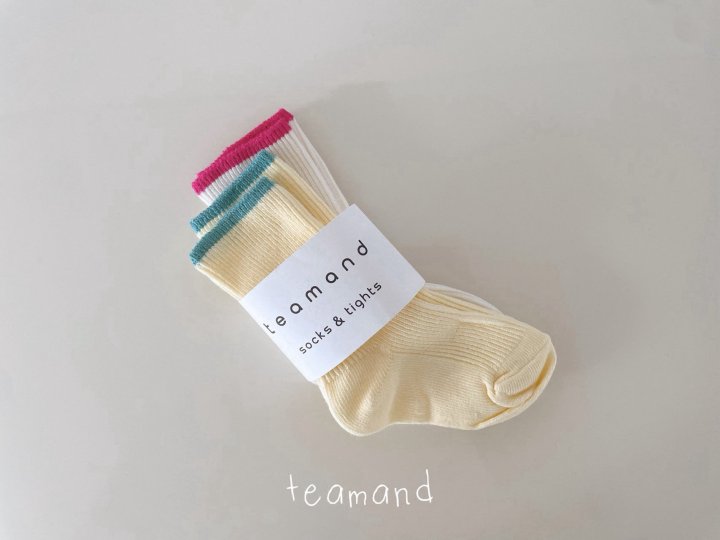 Teamand - Korean Children Fashion - #minifashionista - Lemon Cake Set - 5