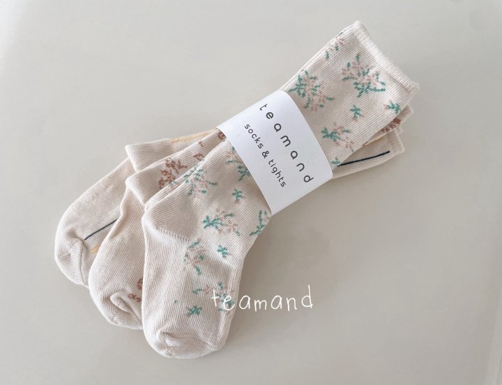 Teamand - Korean Children Fashion - #prettylittlegirls - Garden Knee Socks