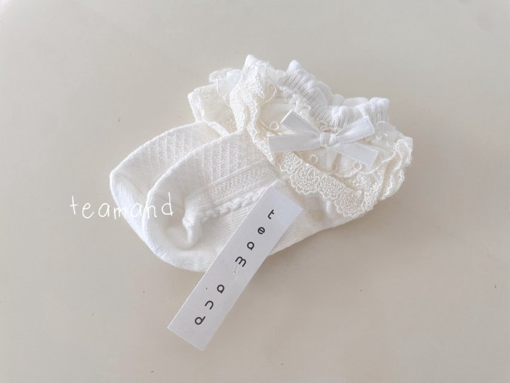 Teamand - Korean Children Fashion - #prettylittlegirls - Double Lace Socks
