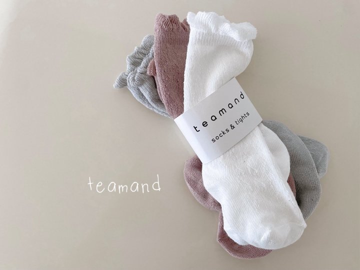 Teamand - Korean Children Fashion - #stylishchildhood - Knitting Knee Socks - 6