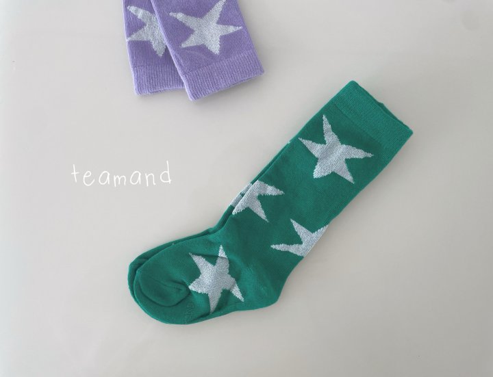 Teamand - Korean Children Fashion - #toddlerclothing - Star Socks Set - 4