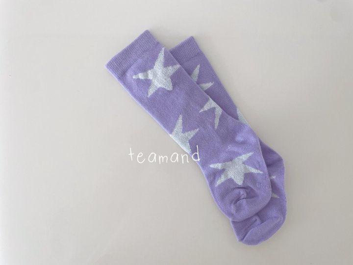 Teamand - Korean Children Fashion - #todddlerfashion - Star Socks Set - 2