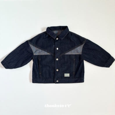 Thanksto TT - Korean Children Fashion - #Kfashion4kids - Seti Denim Jacket