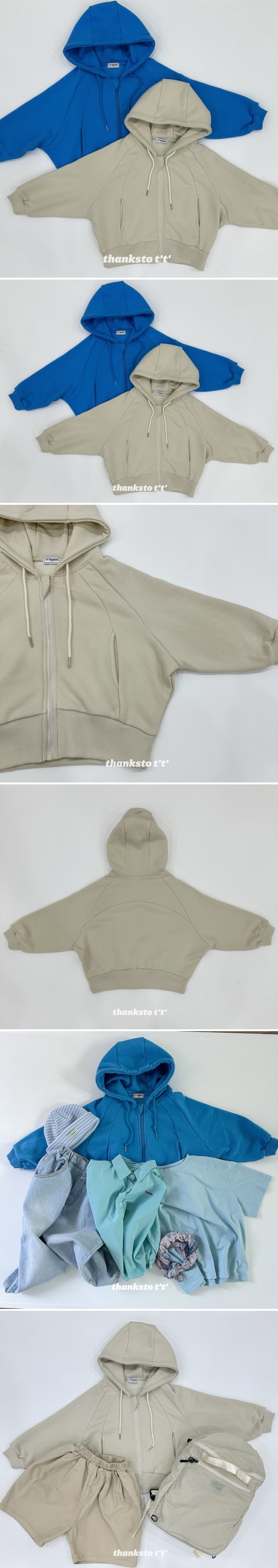 Thanksto TT - Korean Children Fashion - #kidzfashiontrend - Saetbyeol Hoody - 2