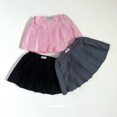 Thanksto TT - Korean Children Fashion - #kidzfashiontrend - Pleated Skirt