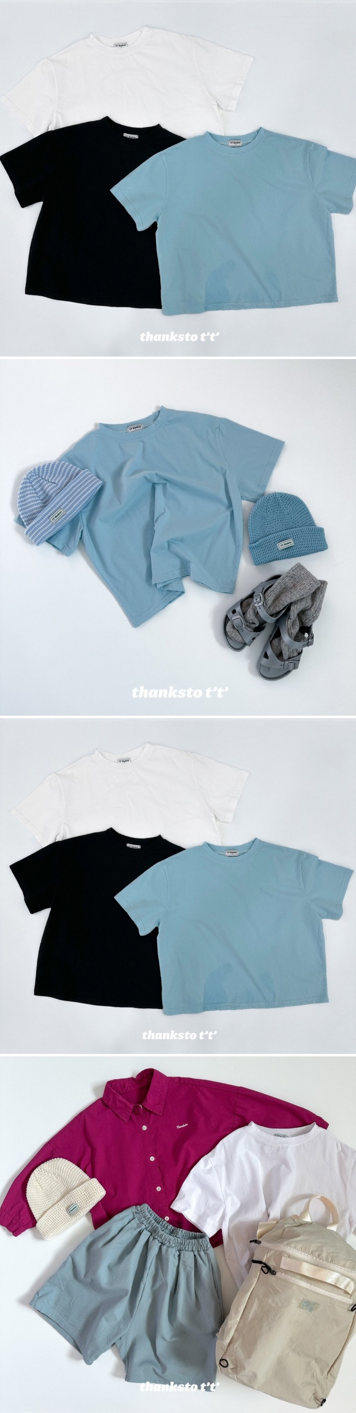 Thanksto TT - Korean Children Fashion - #littlefashionista - Short Sleeve Tee (Junior) - 2