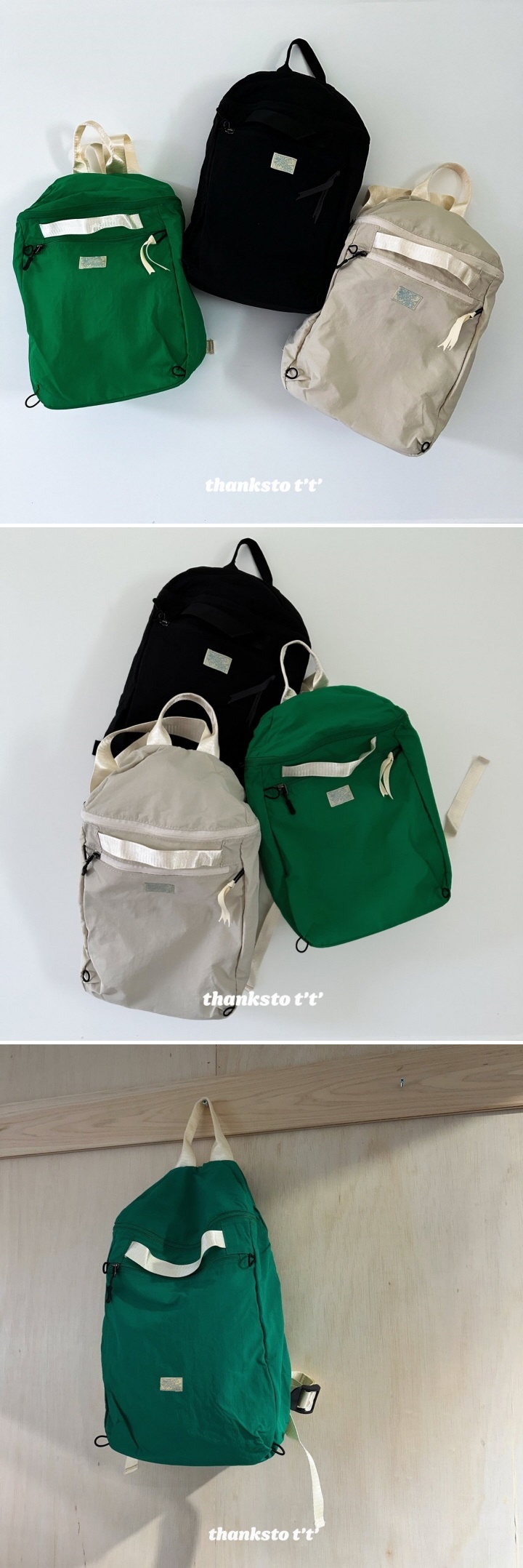 Thanksto TT - Korean Children Fashion - #littlefashionista - Backpack - 2
