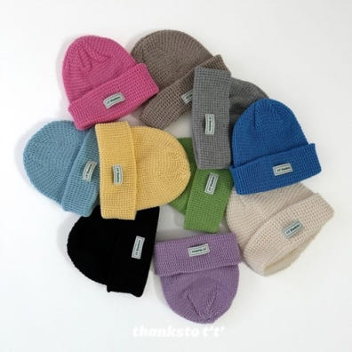 Thanksto TT - Korean Children Fashion - #prettylittlegirls - Waffle Beanie