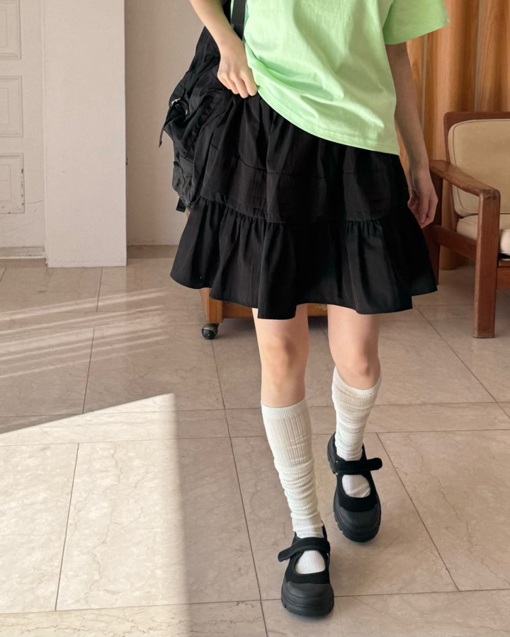 Theres - Korean Women Fashion - #momslook - Muse Skirt