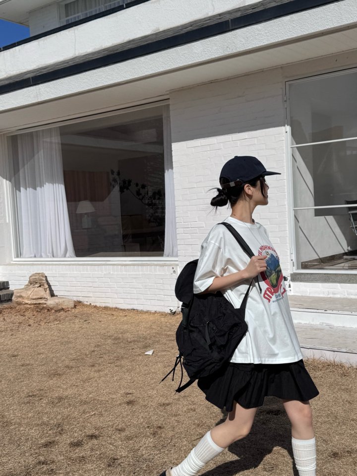 Theres - Korean Women Fashion - #momslook - Hotel Tee - 11