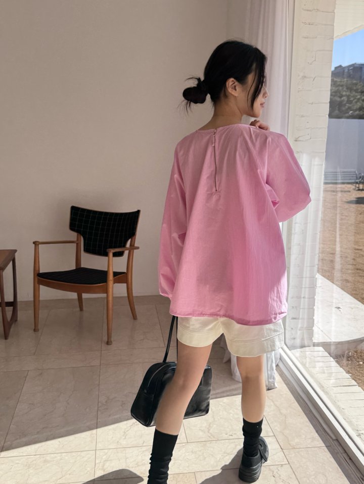 Theres - Korean Women Fashion - #restrostyle - Zipper Blouse - 3