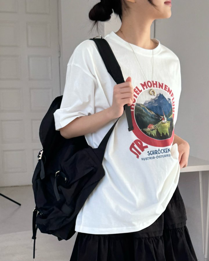 Theres - Korean Women Fashion - #thelittlethings - Hotel Tee - 8